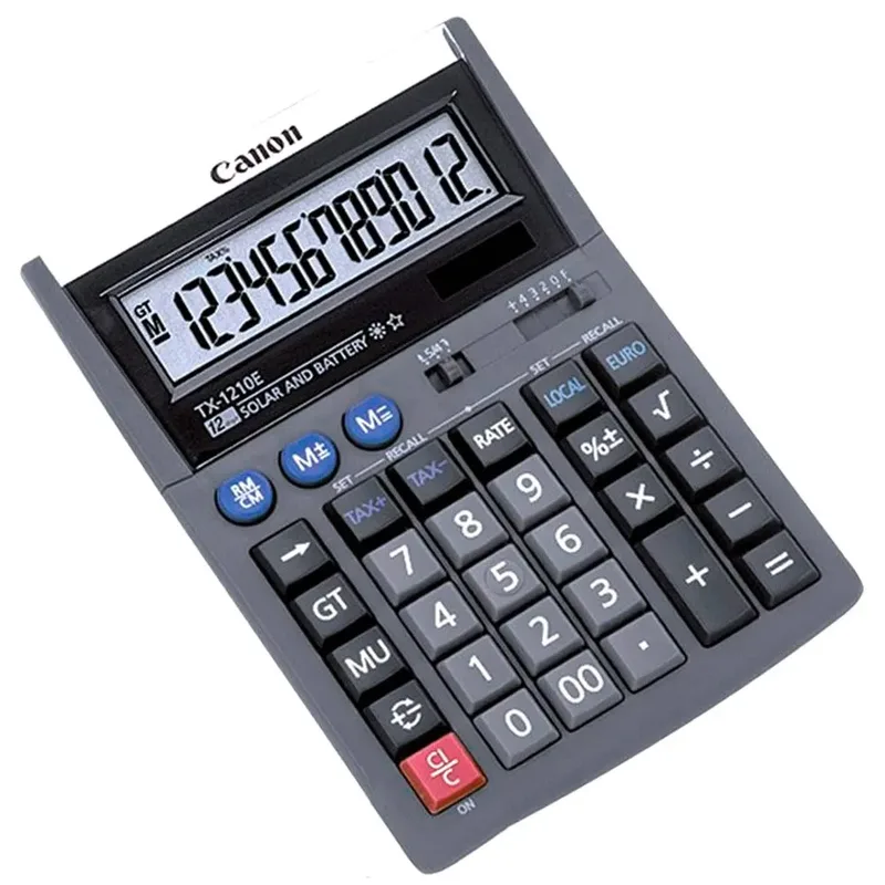 Rekenmachine Canon TX-1210E by Canon – product photo 2 of 2