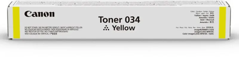 Toner 034 Original Gelb 7300 Seiten 9451B001 de Canon – photo produit