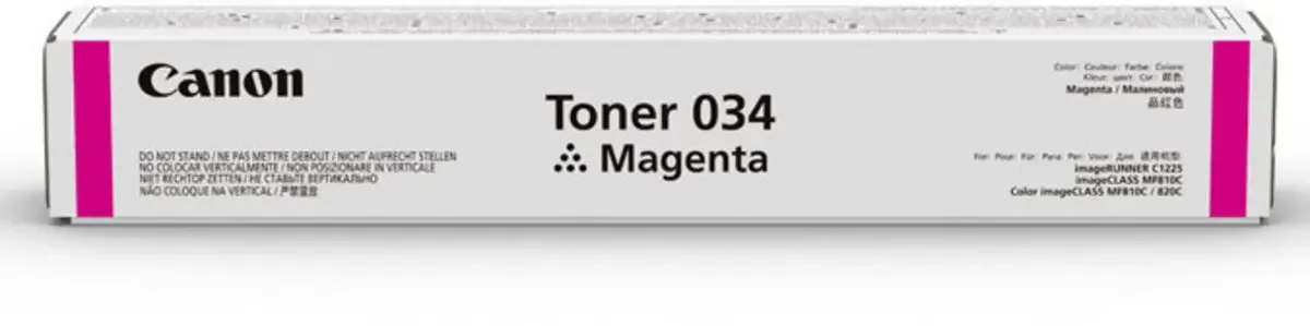 Toner 034 Original Magenta 7300 Seiten 9452 B 001 de Canon – photo produit