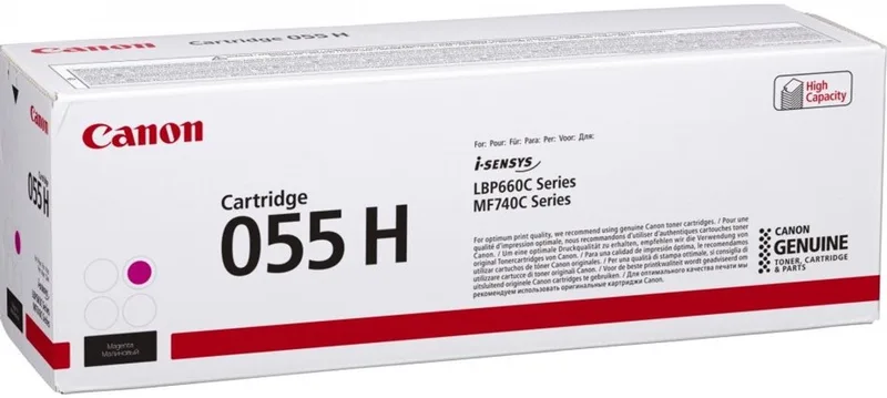 Toner Canon 055H fra Canon i Magenta – produktbillede