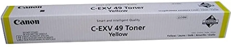 Toner Canon C-EXV 49 de Canon en Jaune – photo produit