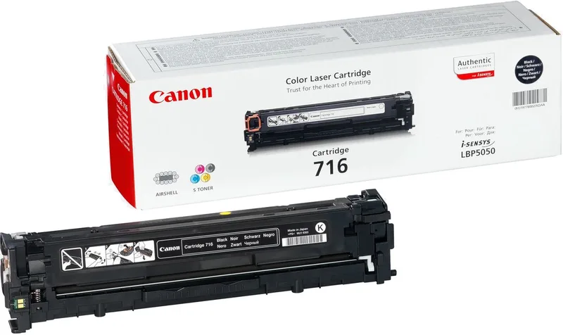Toner Canon Cartridge 716 Black Black de Canon en Noir – photo produit