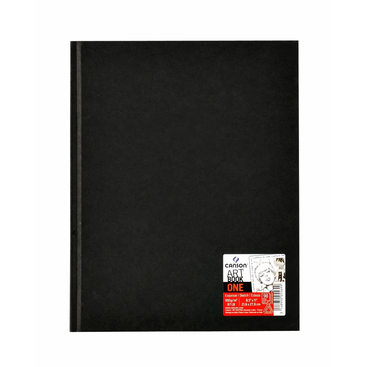 Schetsboek canson art book one hardcover 216x279mm de Canson – photo produit