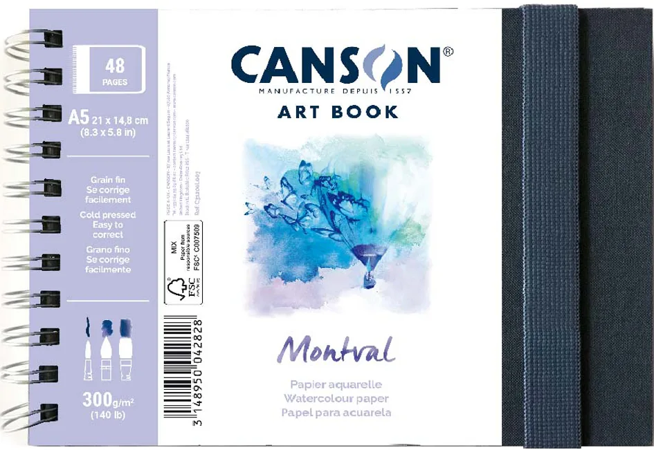 Skizzenbuch ART BOOK Montval, DIN A5 de Canson – photo produit