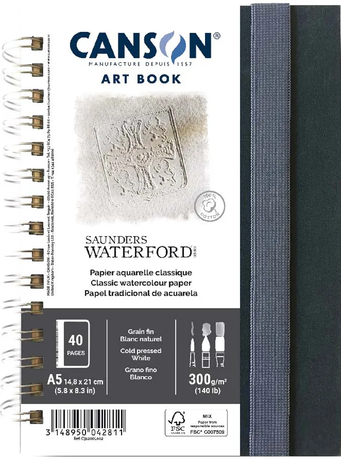 Skizzenbuch ART BOOK Saunders Waterford, DIN A5 fra Canson – produktbillede