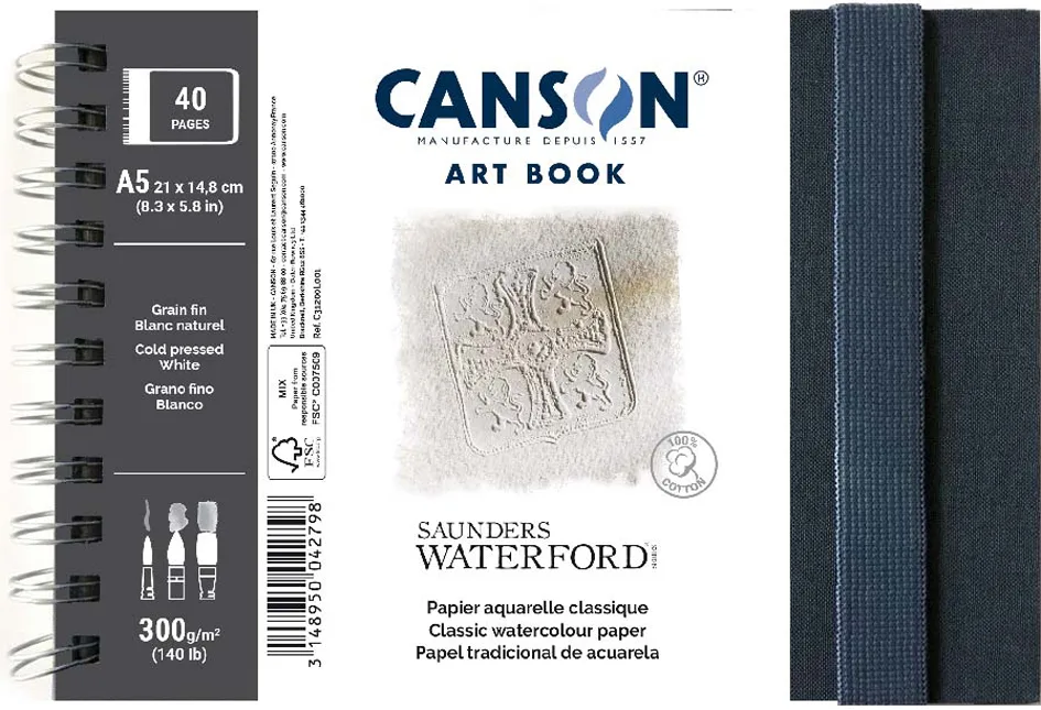 Skizzenbuch ART BOOK Saunders Waterford, DIN A5 fra Canson – produktbillede