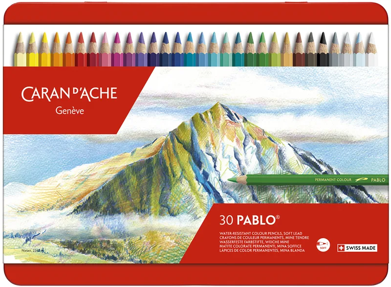 Buntstifte PABLO, 30er Metalletui by Caran d'Ache – product photo