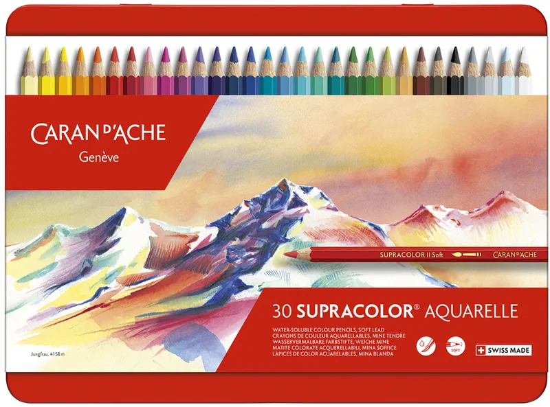 Buntstifte SUPRACOLOR, 30er Metalletui by Caran d'Ache – product photo