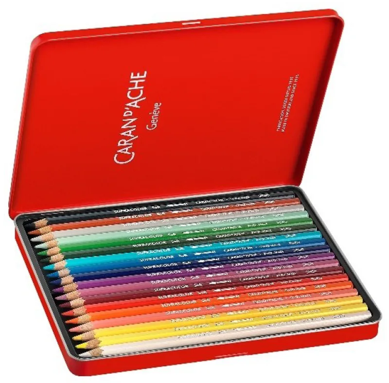 Buntstifte SUPRACOLOR SONDEREDITION, 18er Etui de Caran d'Ache – photo produit