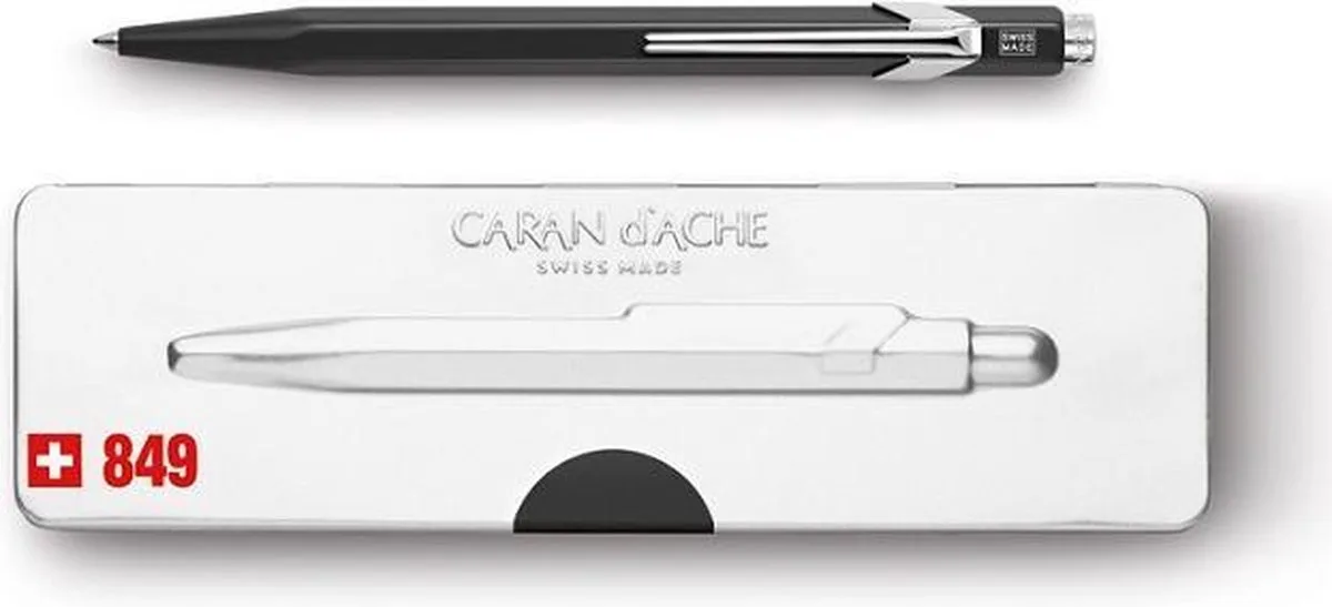 Caran d'Ache 849 Popline Balpen by Caran d'Ache in Black – product photo
