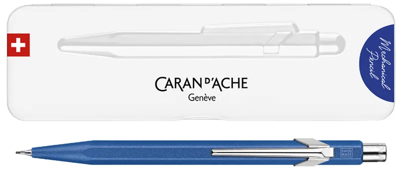 Druckbleistift 844 Colormat-X, 0,7 mm, türkis de Caran d'Ache – photo produit