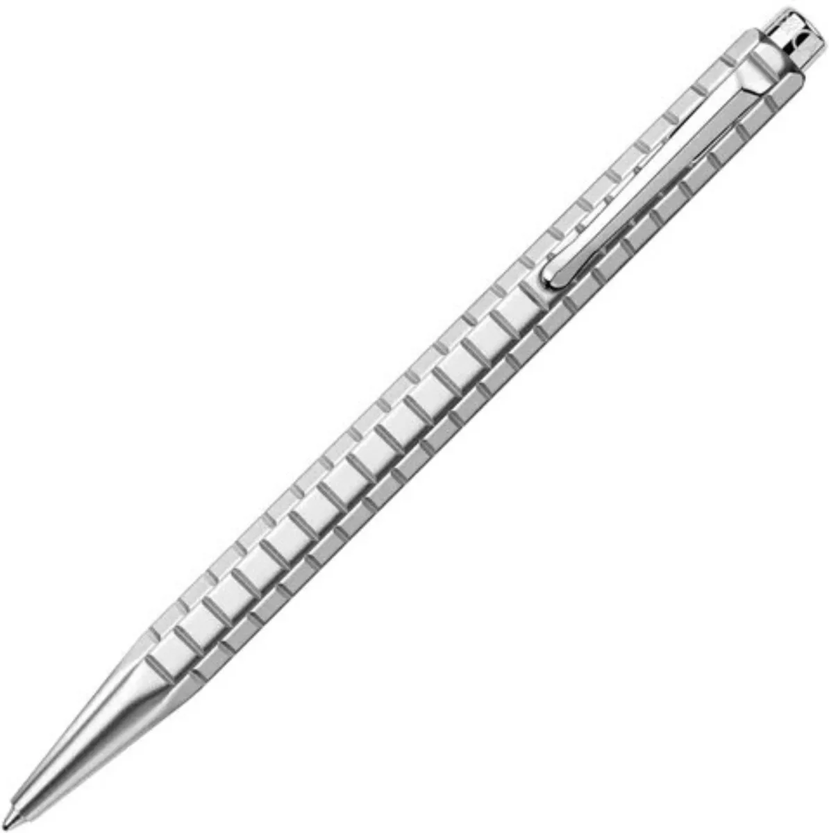 Ecridor Avenue Balpen van Caran d'Ache in Zilver – productfoto