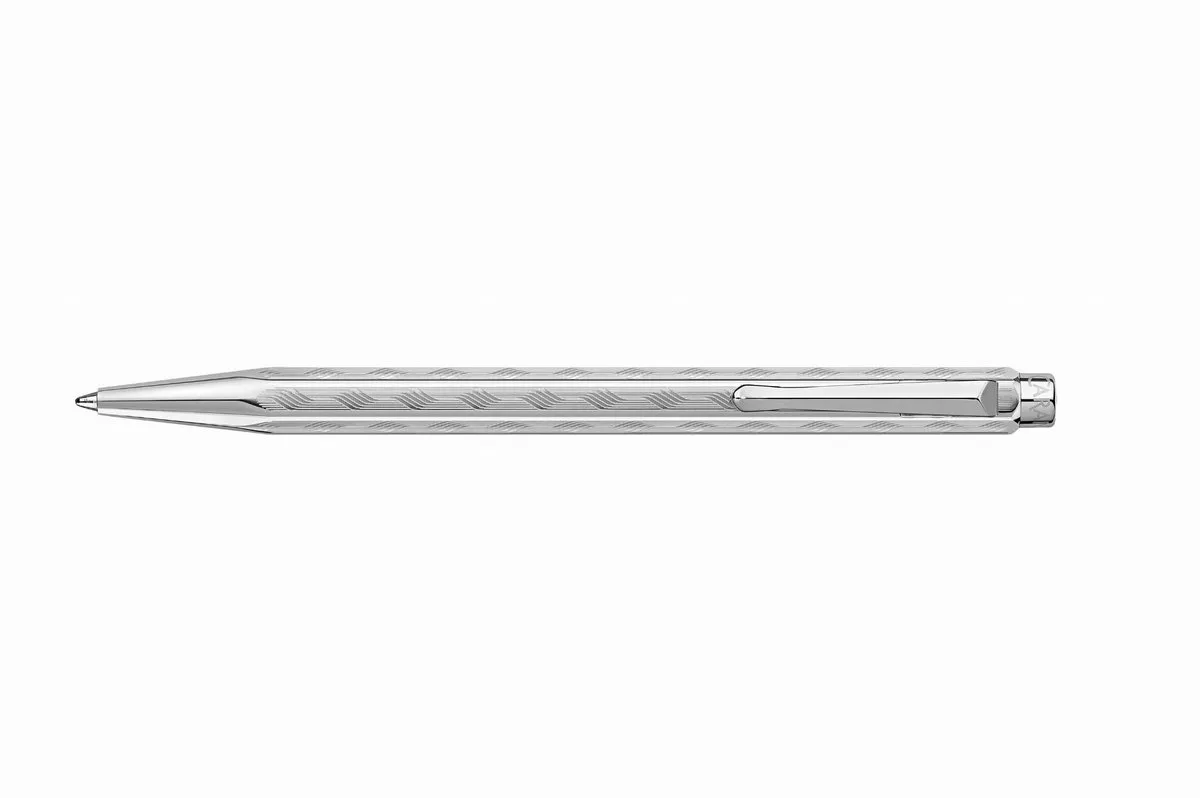 Ecridor Tresse Vulpen - Luxe Afwerking by Caran d'Ache in Platina – product photo