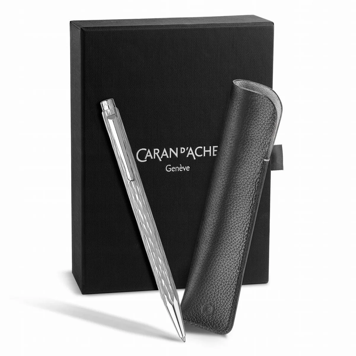 Ecridor Venetian Vulpen met Etui by Caran d'Ache in Palladium – product photo