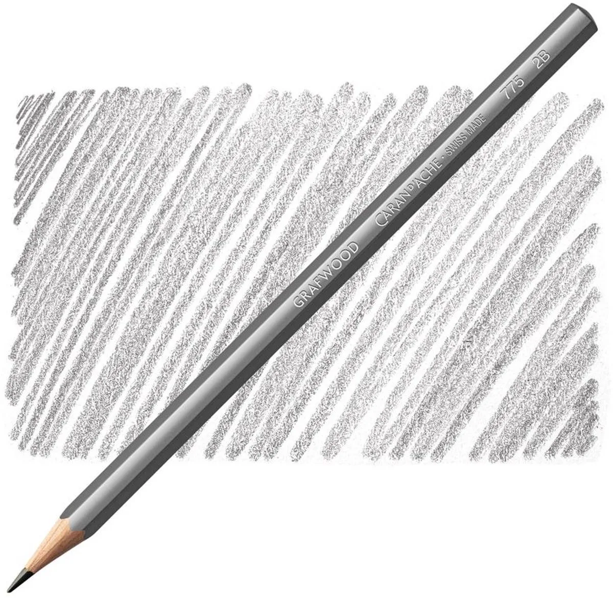 Grafwood Artist Grafietpotlood Extra fine - 2B by Caran d'Ache in Grijs 2B – product photo