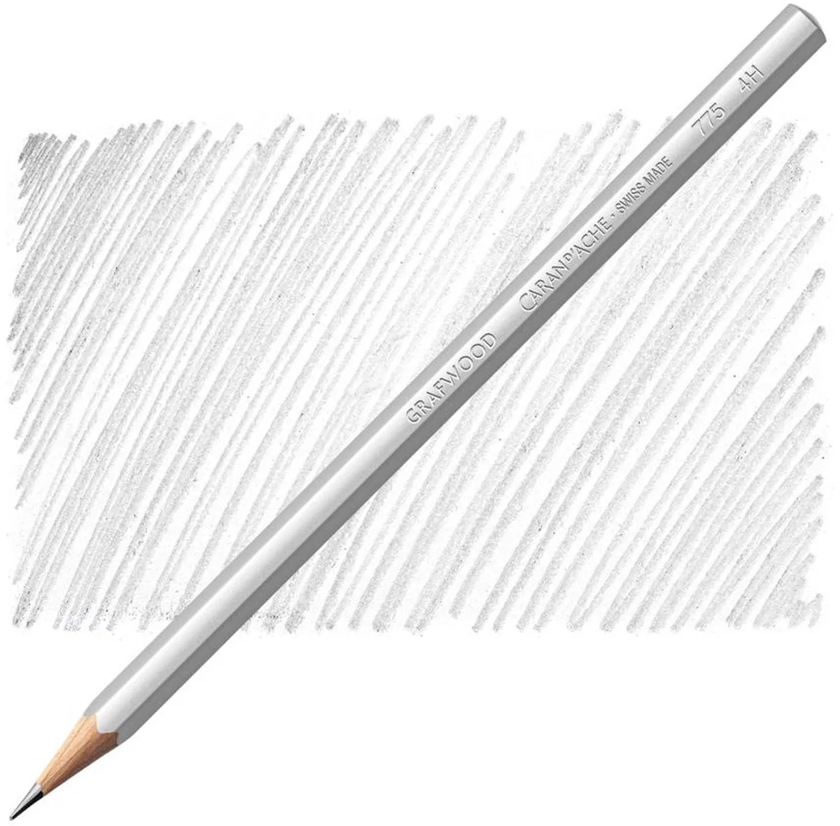 Grafwood Artist Grafietpotlood Extra fine - 4H de Caran d'Ache en Grijs 4H – photo produit