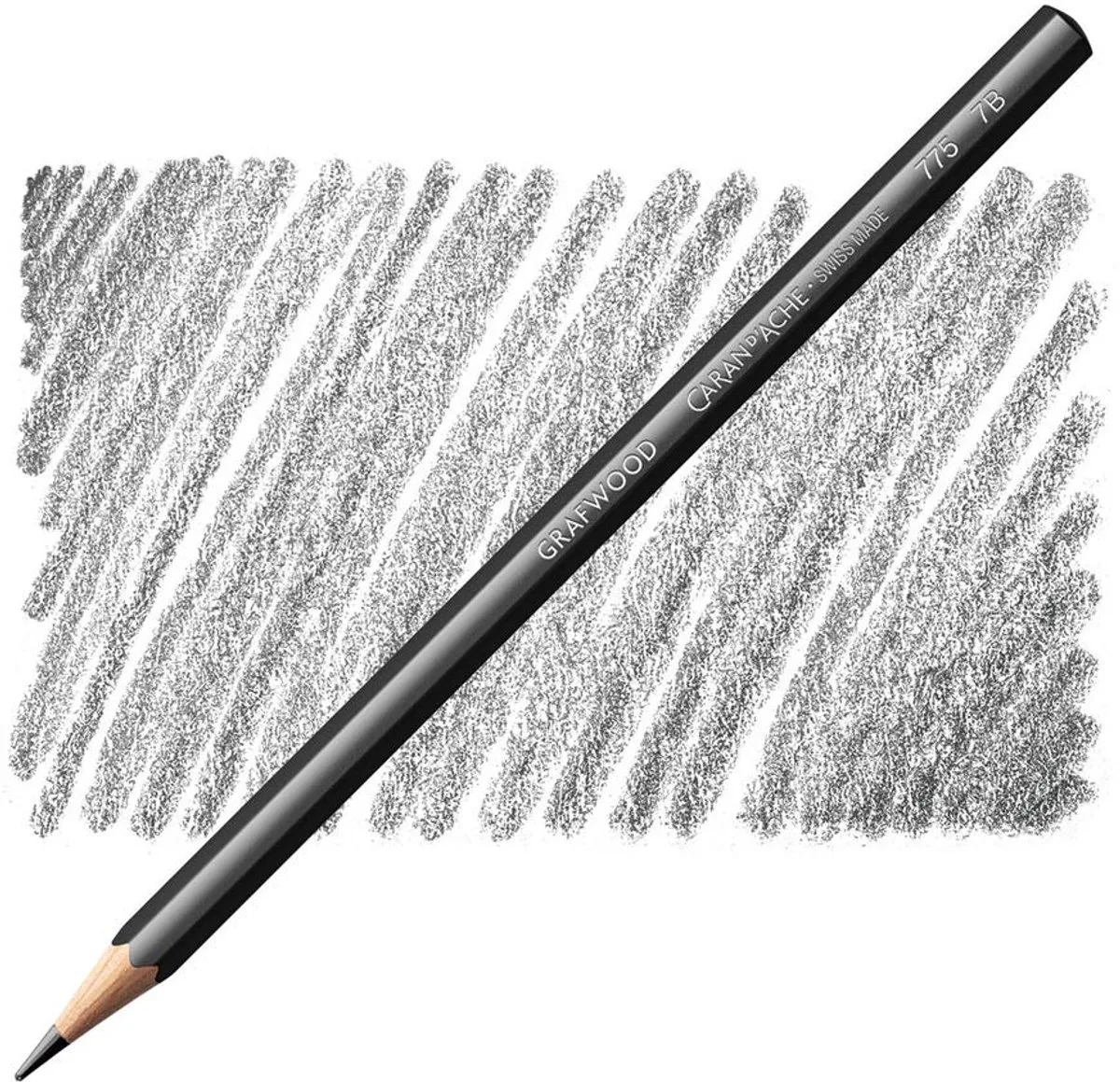 Grafwood Artist Grafietpotlood Extra fine - 7B fra Caran d'Ache i Grijs 7B – produktbillede