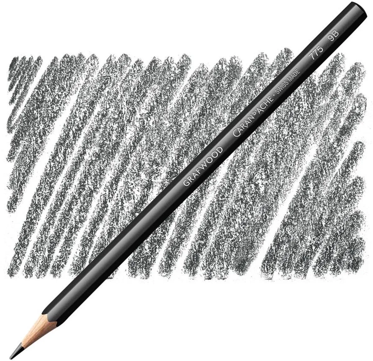 Grafwood Artist Grafietpotlood Extra fine - 9B de Caran d'Ache en Grijs 9B – photo produit