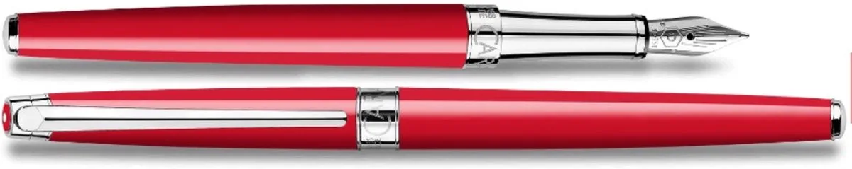 VULPEN (M) Scharlakenrood LÉMAN SLIM von Caran d'Ache in Rot – Produktfoto