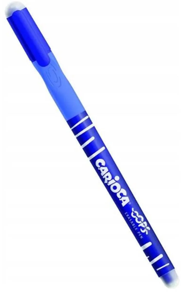 Oeps Uitwisbare Pen - 0.7mm van Carioca in Blauw – productfoto