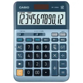 Rekenmachine Casio DF-120EM de Casio – photo produit 2 sur 2
