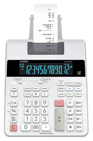 Rekenmachine Casio FR-2650RC de Casio – photo produit 1 sur 4