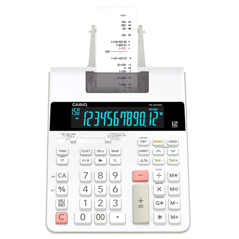 Rekenmachine Casio FR-2650RC de Casio – photo produit 3 sur 4
