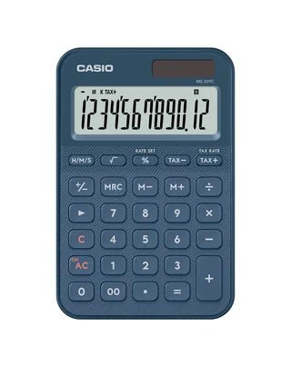 Rekenmachine Casio MS-20YC-NY blauw von Casio – Produktfoto 1 von 2