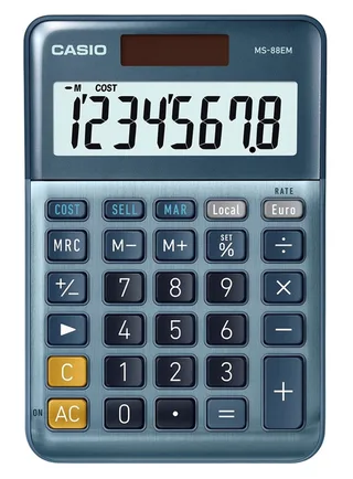 Rekenmachine Casio MS-88EM van Casio – productfoto 1 van 2