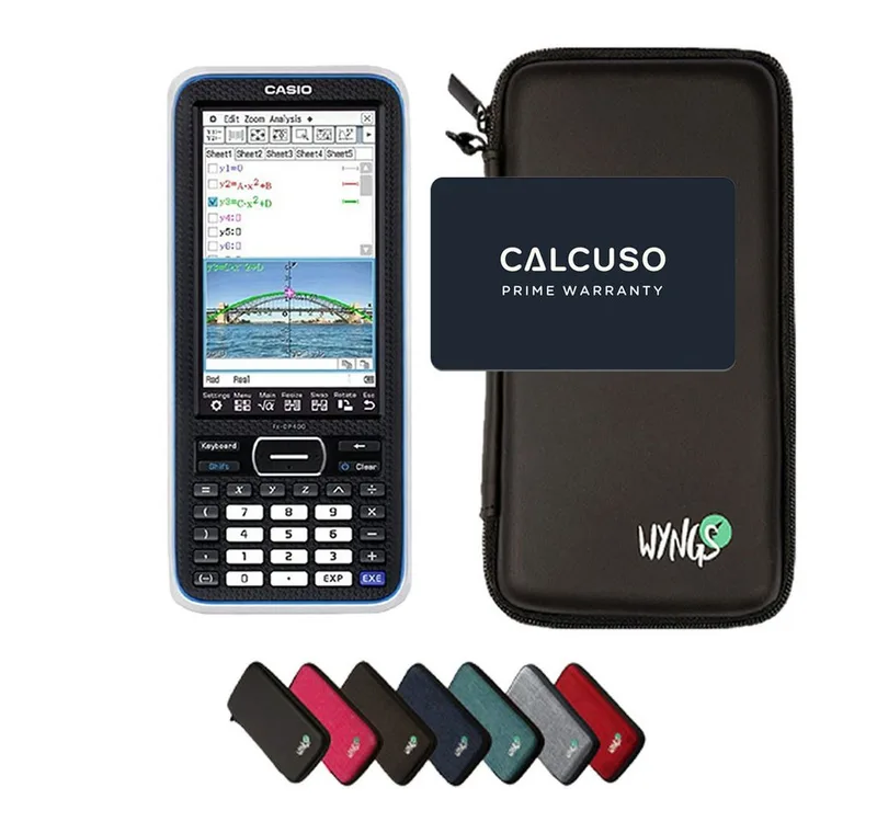 Taschenrechner Classpad II (fx-CP400) inkl. WYNGS Schutztasche by Casio in Black – product photo