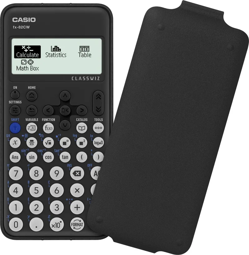 wetenschappelijke rekenmachine FX82CW, Belgische versie by Casio – product photo