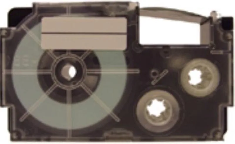 XR-18WE1 Labeltape Tapekleur: Wit Tekstkleur: Zwart 18 mm 8 m by Casio in Kleurloos – product photo