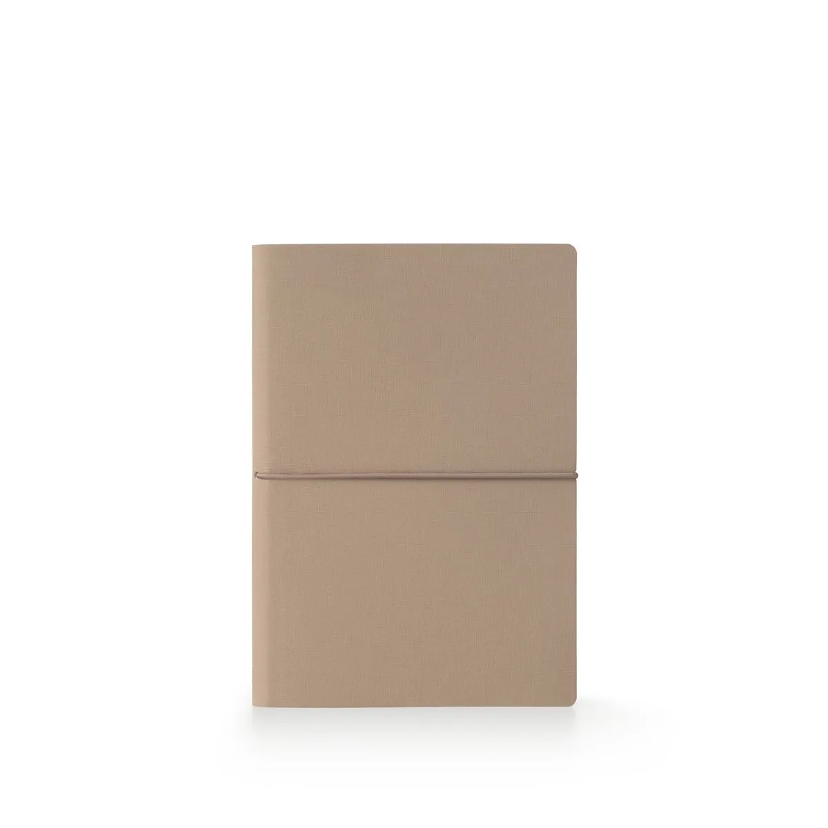 Canvass Notitieboek – A5 – Softcover – Lijn – Made in Florence, Italy by Ciak in Beige – product photo
