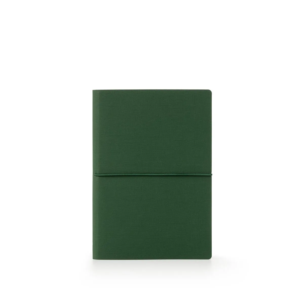 Canvass Notitieboek – A5 – Softcover – Lijn – Verde - Made in Florence, Italy von Ciak in Groen canvas – Produktfoto