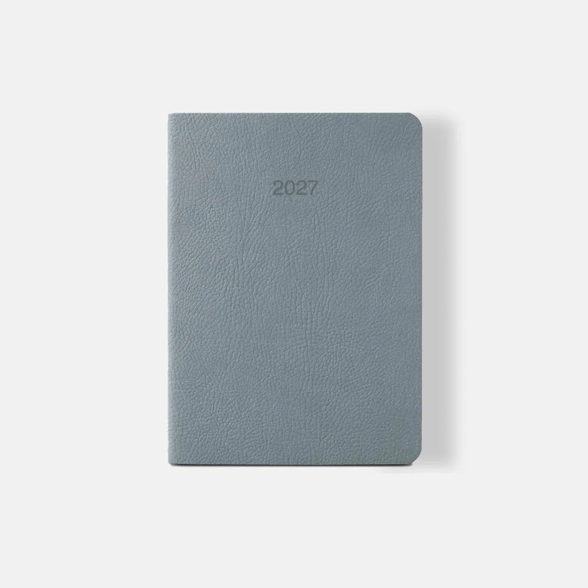 MATE Agenda 2027 Deluxe - Dag op 1 pagina - A5 formaat - zaterdag en zondag ook hele pagina - Made in Florence - licht blauw / azzurro van Ciak in Lichtblauw – productfoto
