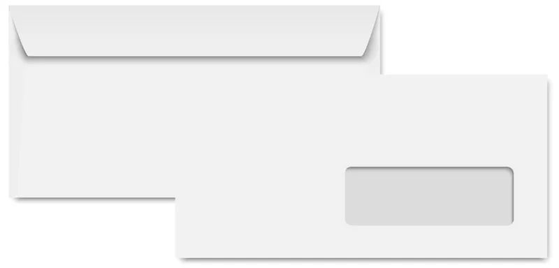 Briefumschläge C6, 114 x 162 mm, weiß de Clairefontaine – photo produit