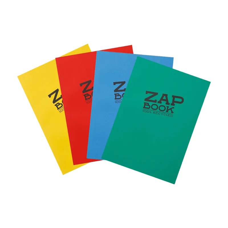 Carnet de papier adhésif A6, 160 feuilles, 80 g/m², assorti (1 motif) von Clairefontaine – Produktfoto