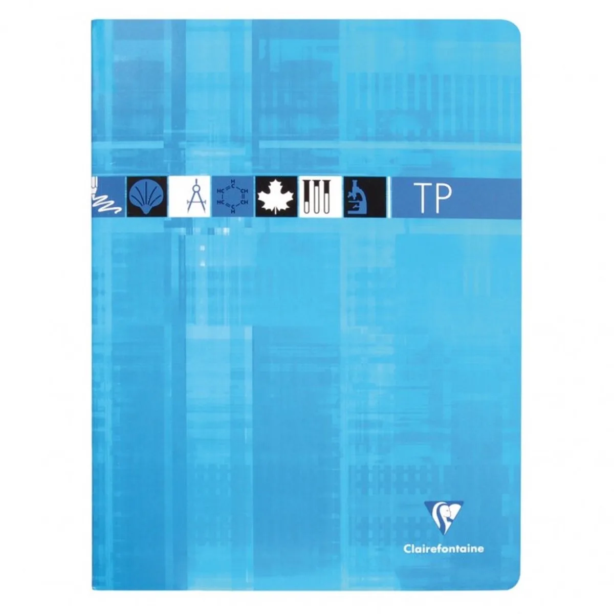 Clairefontaine 3327C schrijfblok & schrift 40 vel från Clairefontaine i Blå – produktbild