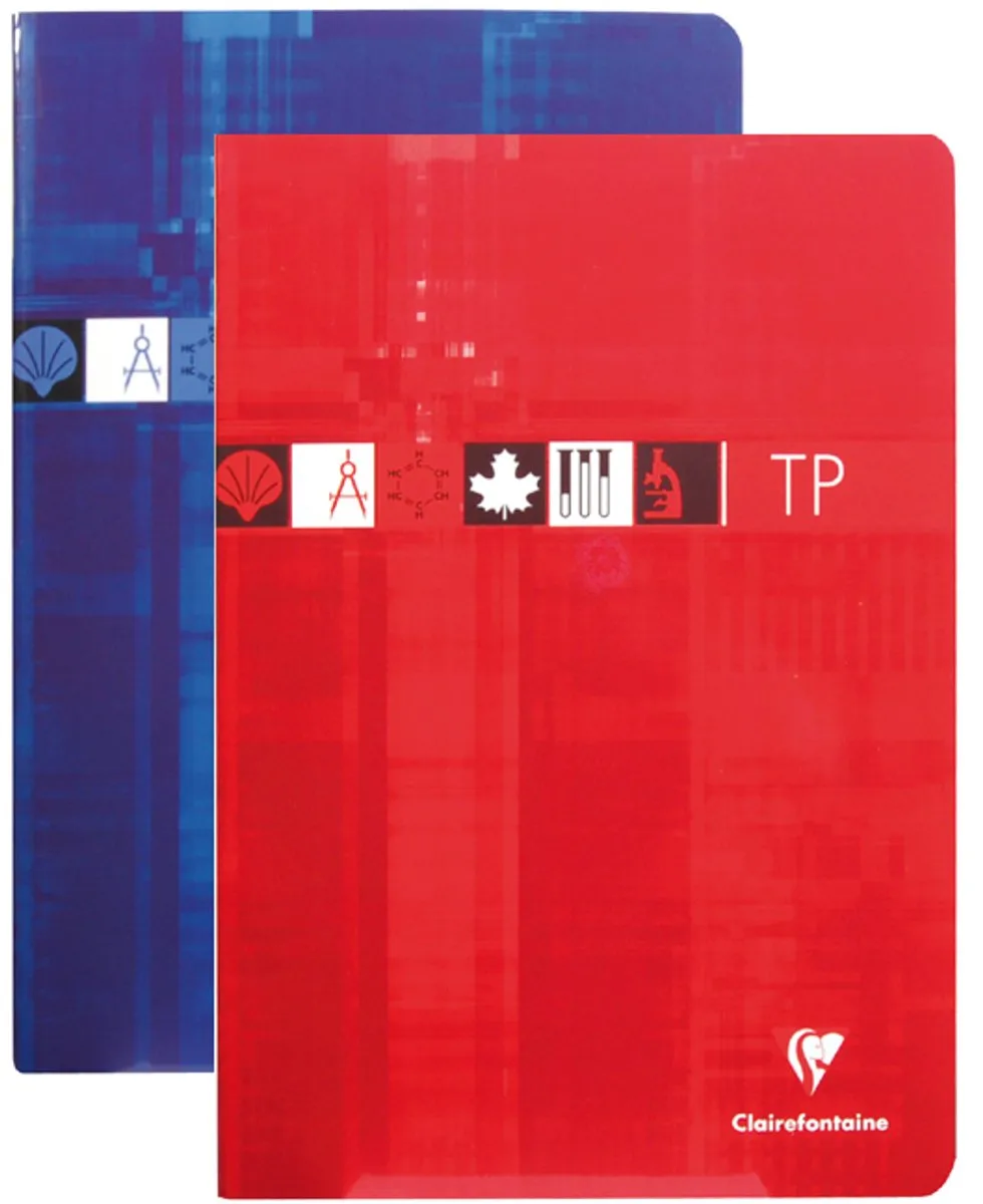 Clairefontaine 3727C schrijfblok & schrift 40 vel de Clairefontaine en Multicolore – photo produit