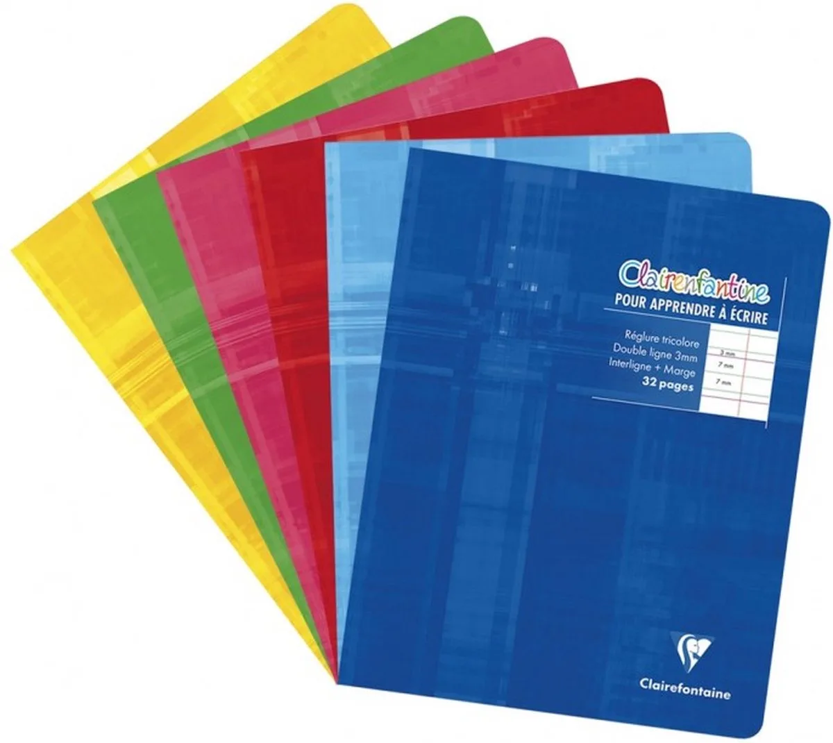 Clairefontaine 3793C schrijfblok & schrift 16 vel by Clairefontaine in Red – product photo