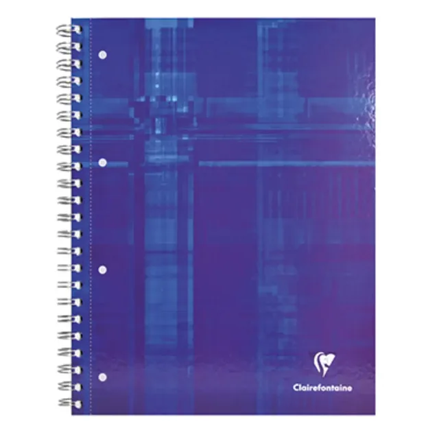 Collegeblok 82123C Blauw DIN A4 Geruit Aantal paginas: 80