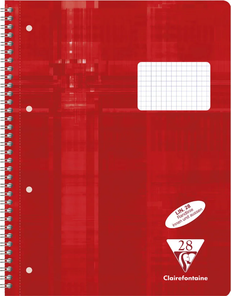 Collegeblock, DIN A4, Lineatur 26, 80 Blatt by Clairefontaine – product photo