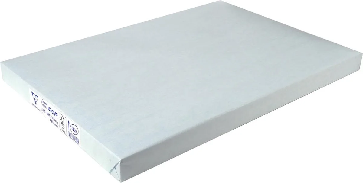 DCP presentatiepapier 120 g, pak van 250 vel 4 stuks de Clairefontaine en Sra3 – photo produit