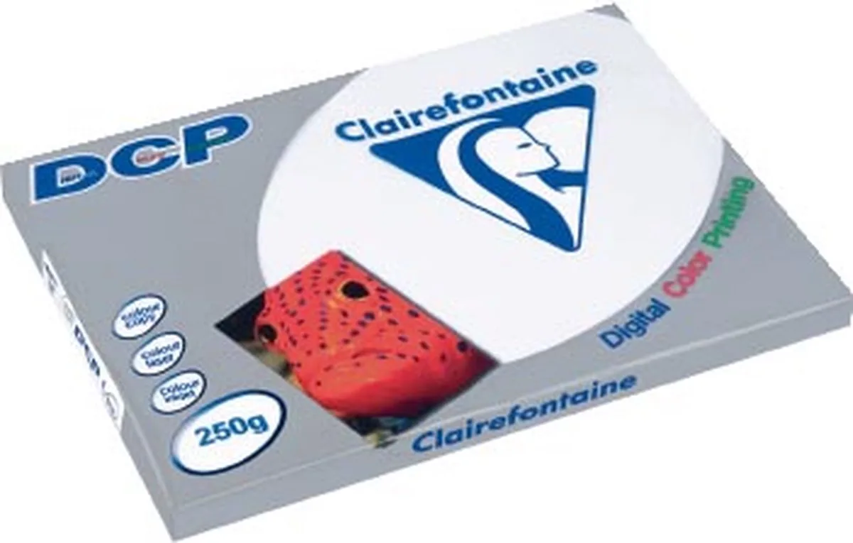 DCP presentatiepapier 250 g, pak van 125 vel 5 stuks de Clairefontaine en A3 – photo produit