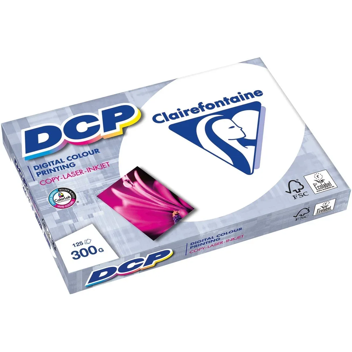 DCP presentatiepapier A3, 300 g, pak van 125 vel de Clairefontaine – photo produit