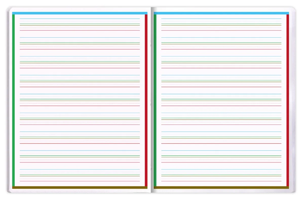 DYS schrift, geniet, 170 x 220 mm, 48 pagina's de Clairefontaine en Multicolore – photo produit