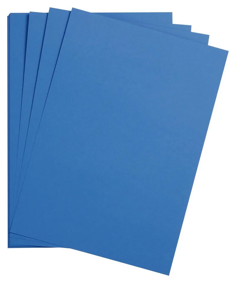 Fotopapier Maya Bastelkarton A4 185g 25 Bogen - Königsblau 975278C, Bögen Clairefontaine fra Clairefontaine i Blå – produktbillede