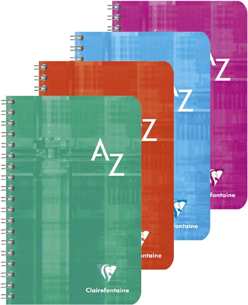 gelinieerd notitieboek, geruit 5x5 de Clairefontaine en Geassorteerd – photo produit