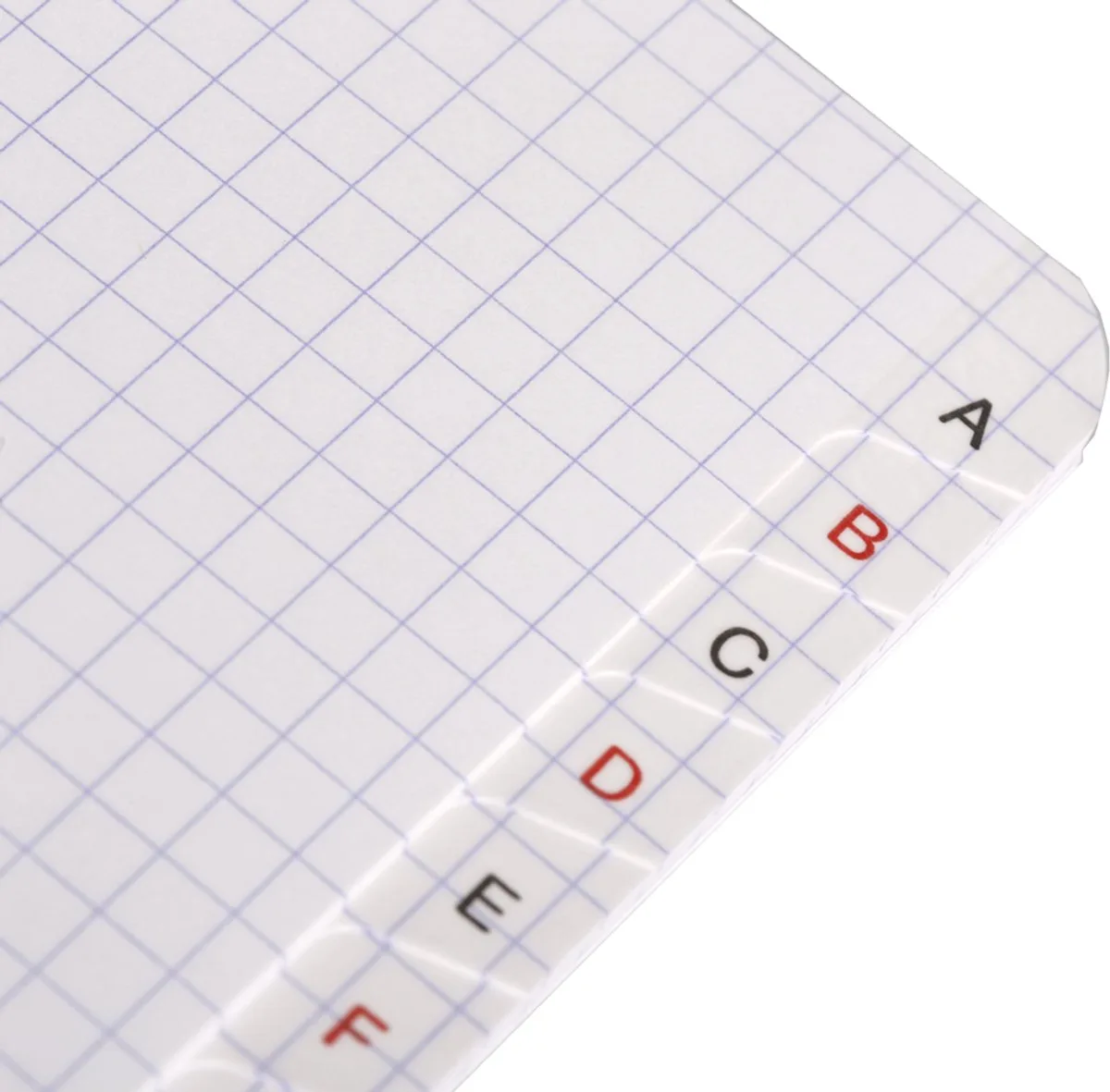 geruit notitieboek, A4, 5×5 mm ruit, 96 vel by Clairefontaine in Blue – product photo
