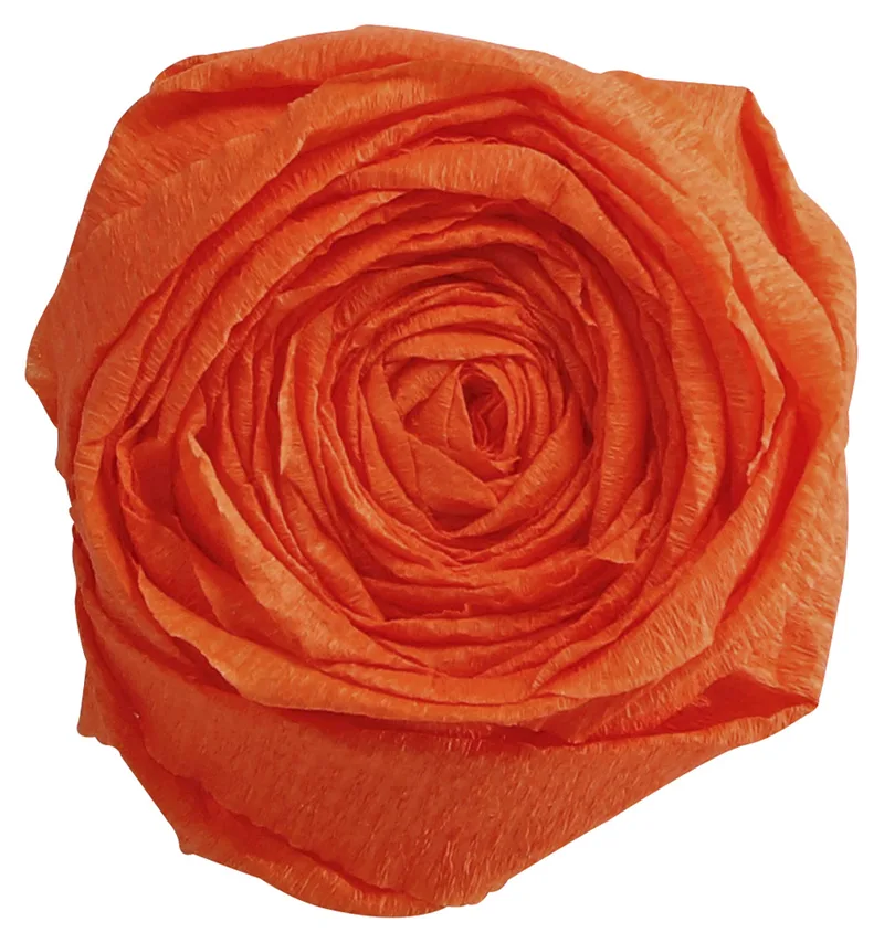 Krepp-Papier, (B)500 mm x (L)2,5 m, orange by Clairefontaine – product photo